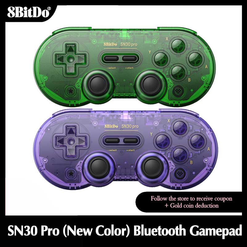 Pc Gaming Victus - 8Bitdo SN30 Pro Bluetooth Gamepad controlador