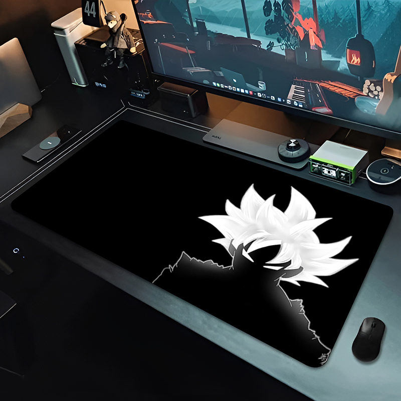 Pc Gaming Jumbo - Alfombrilla de Ratón DBZ Black Anime