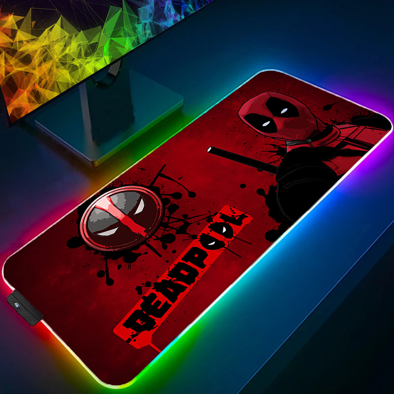 Pc Gaming Jumbo - Alfombrilla de ratón LED para videojuegos,