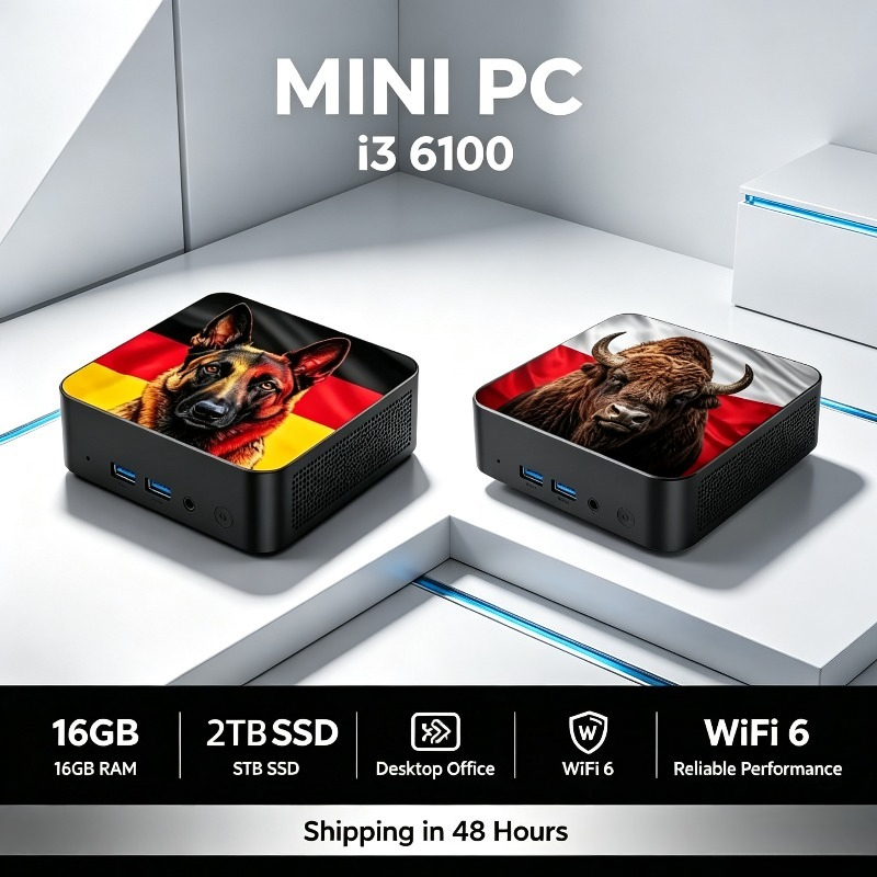 Pc Gaming I3 - Mini PC 2026, Intel Core i3