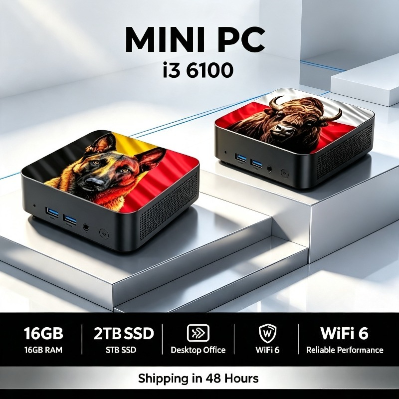Pc Gaming I3 - Mini PC 2026, Intel Core i3