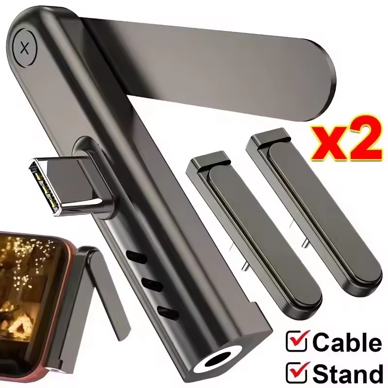 Headset Stand - Soporte de Audio portátil USB C