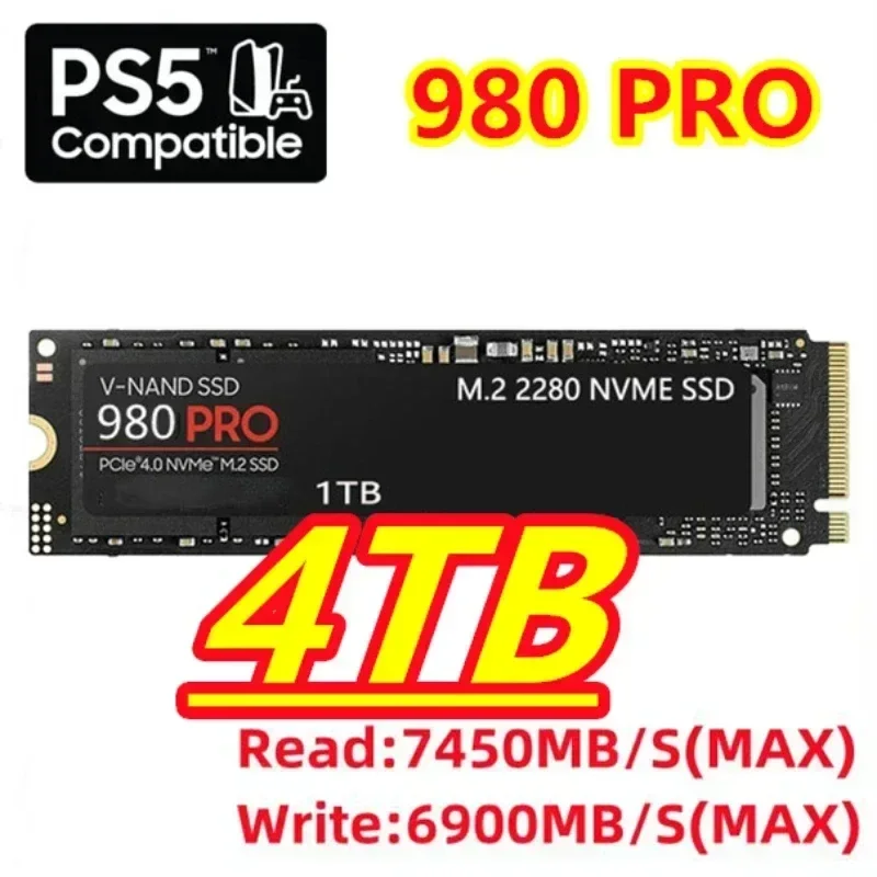 Pc Gaming Vs Ps5 - Unidad de Estado Sólido Original 980Pro