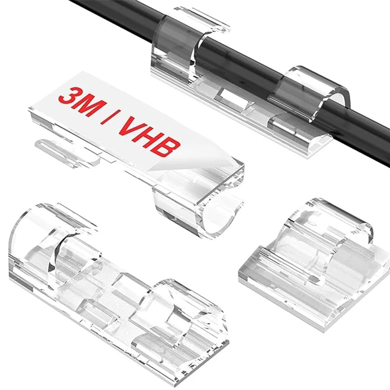 Cable Management Sleeve - UNTIOR 20/40 Uds Clips de Cable