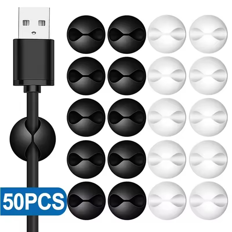 Headset Stand - Clips para cables de escritorio y