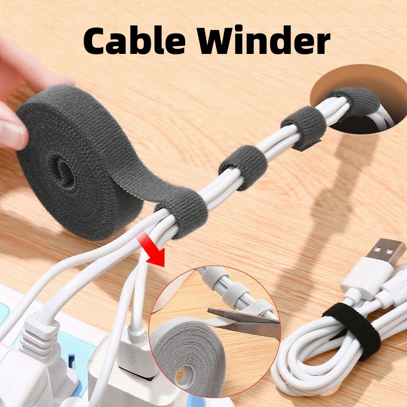 Cable Management Sleeve - Organizador de Cables Desgarrable, Protector de