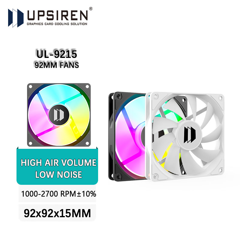 Argb Case Fan - UPSIREN UL-9215 ventilador ultrafino de 9,2