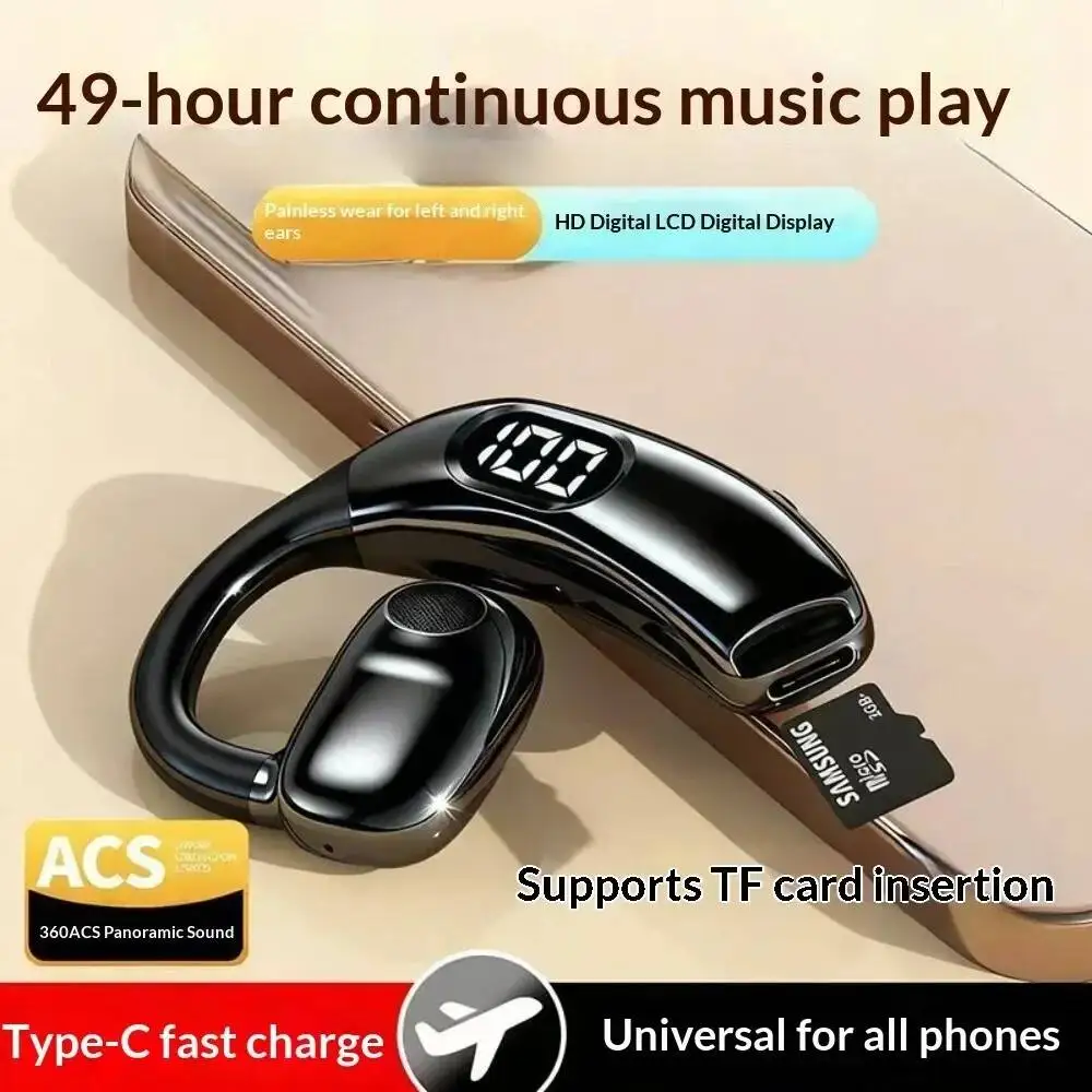 Headset Stand - Auriculares inalámbricos Bluetooth con micrófono, compatibles