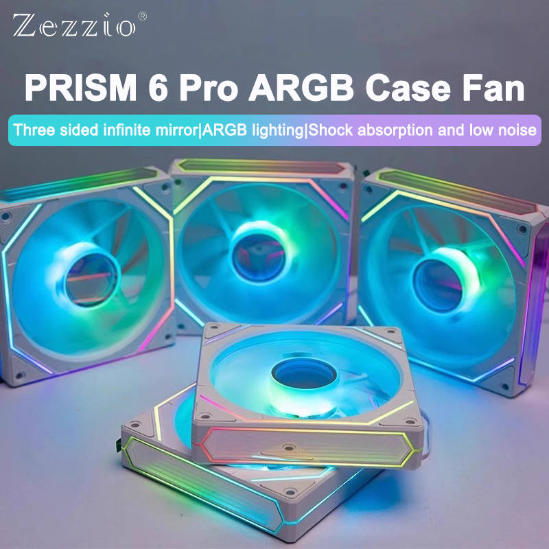 Argb Case Fan - Ventilador de Caja ZEZZIO PRISM 6