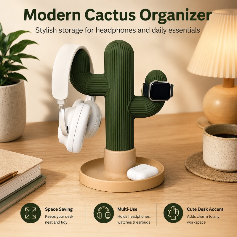 Headset Stand - Soporte Minimalista para Auriculares con Diseño