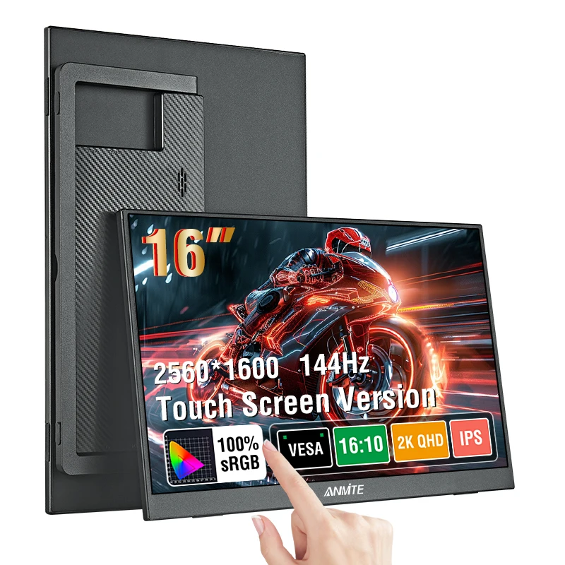 Pc Gaming Vs Ps5 - Monitor Portátil Táctil de 16' 2.5K