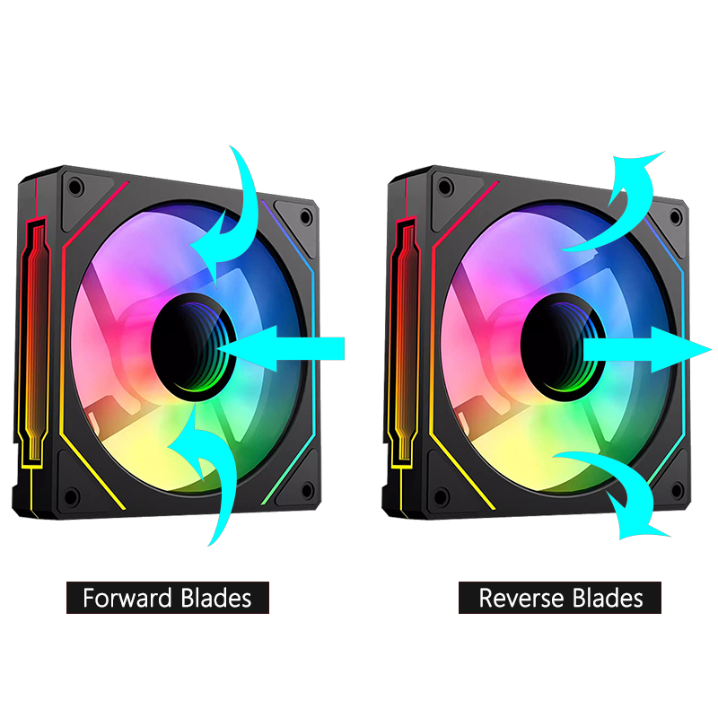JUMPEAK-ventilador de carcasa  - Argb Case Fan reseña y precio