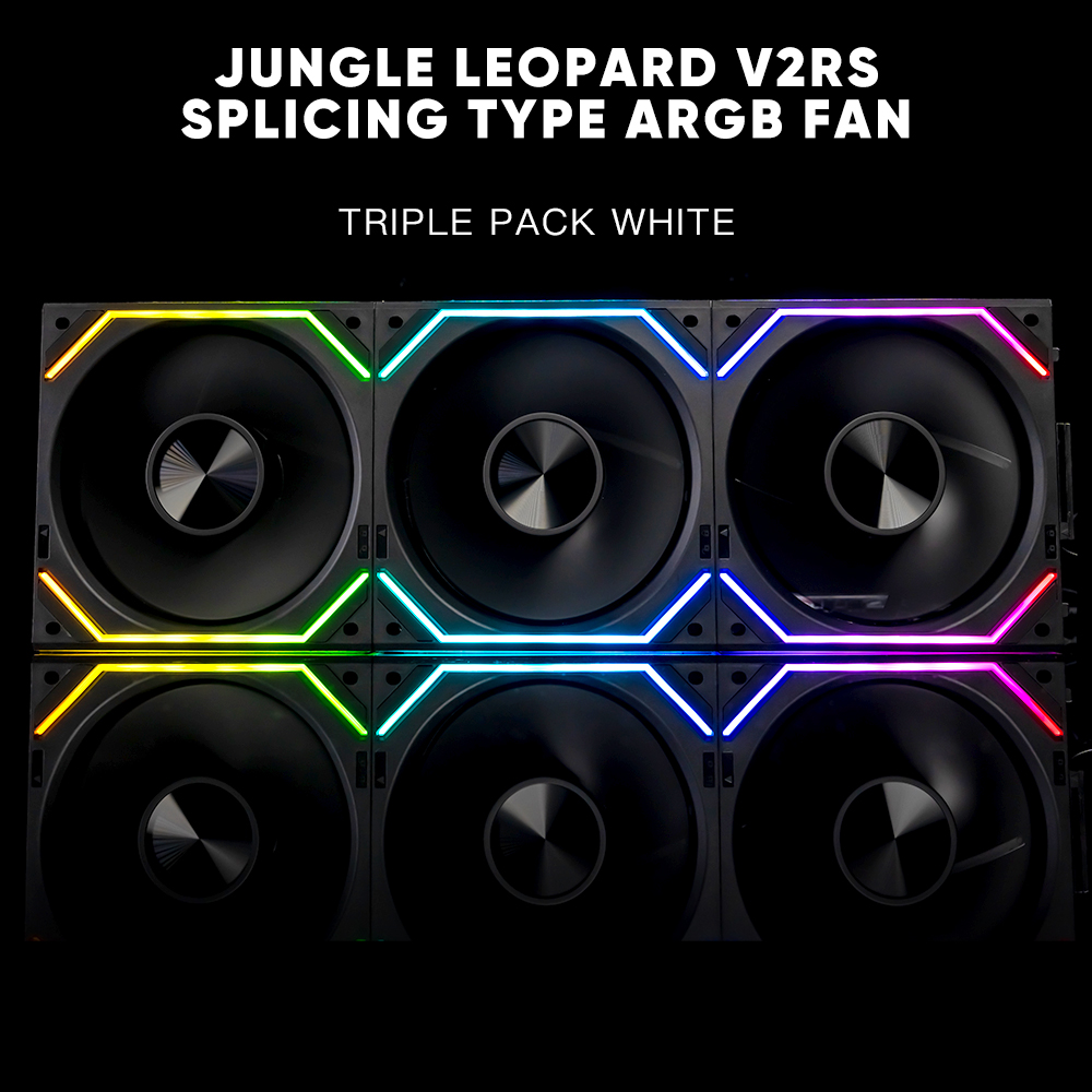 Jungle Leopard Interstellar V2 - Argb Case Fan reseña y precio