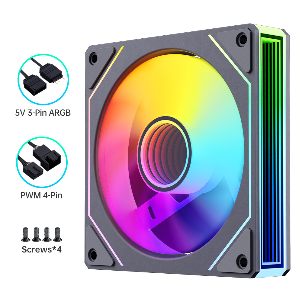 Prism 7 Pro Fan 120 mm Paquete - Argb Case Fan reseña y precio