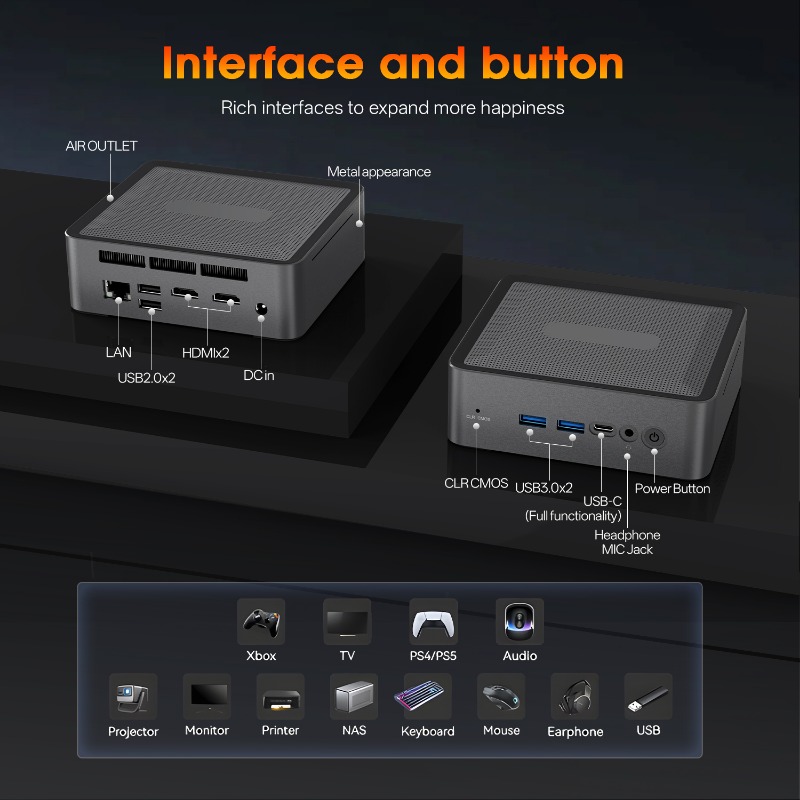 NUEVO Ryzen7 5825U Ryzen5 5600 - Pc Unit For Gaming reseña y precio