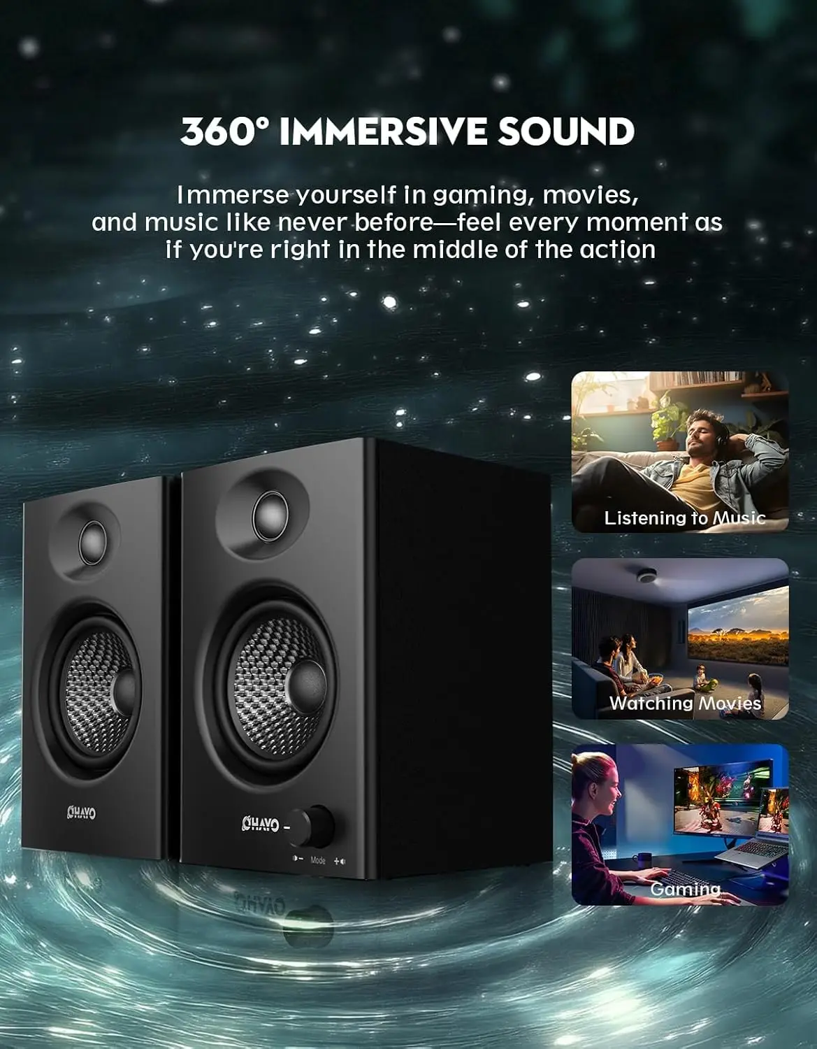 OHAYO Altavoces de Estantería  - Pc Unit For Gaming reseña y precio