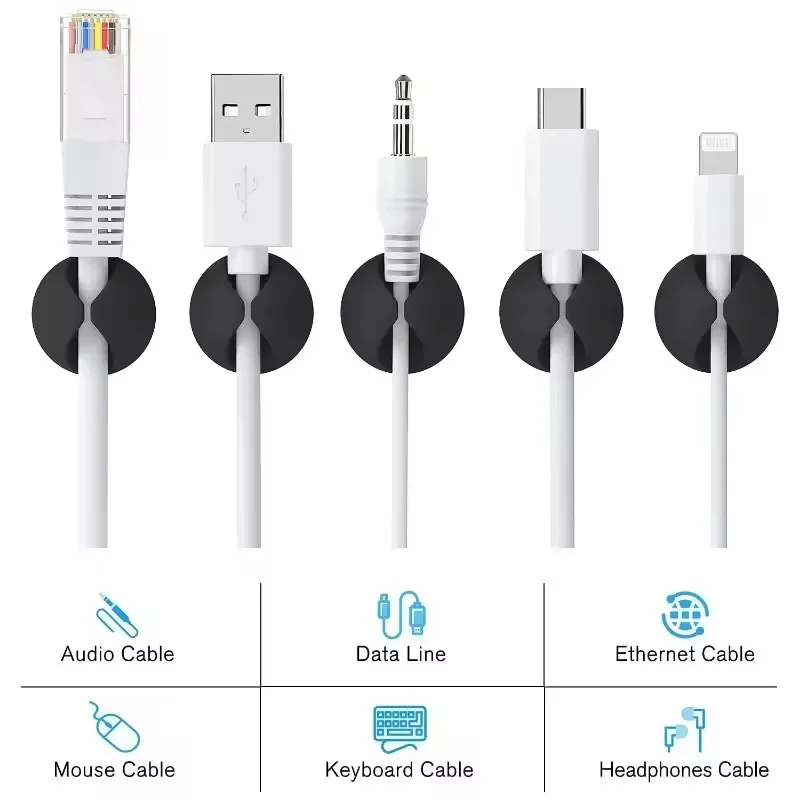 Organizador enrollador de Clip - Cable Management Sleeve reseña y precio