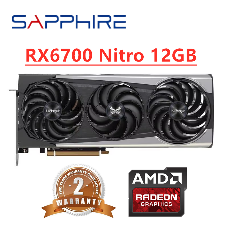 GPU Sapphire RX 6700 XT 6700XT - Pc Gaming Vr reseña y precio