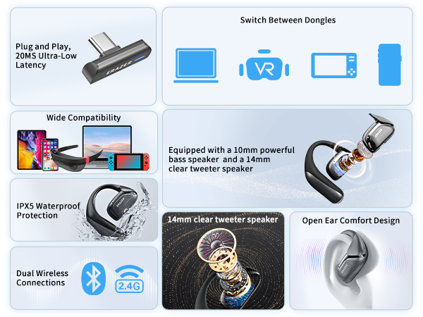 Auriculares Bluetooth para jue - Pc Gaming Vr reseña y precio