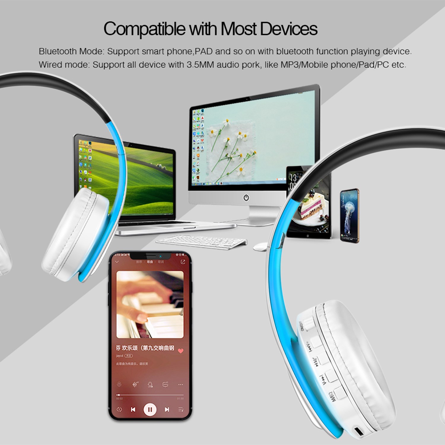 Audífonos Inalámbricos Colorid - Headset Stand reseña y precio