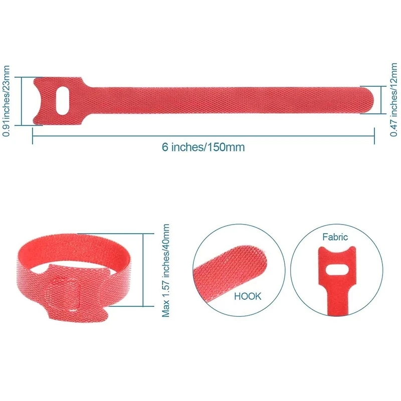 10-50 Piezas de Cintas Multius - Cable Management Sleeve reseña y precio