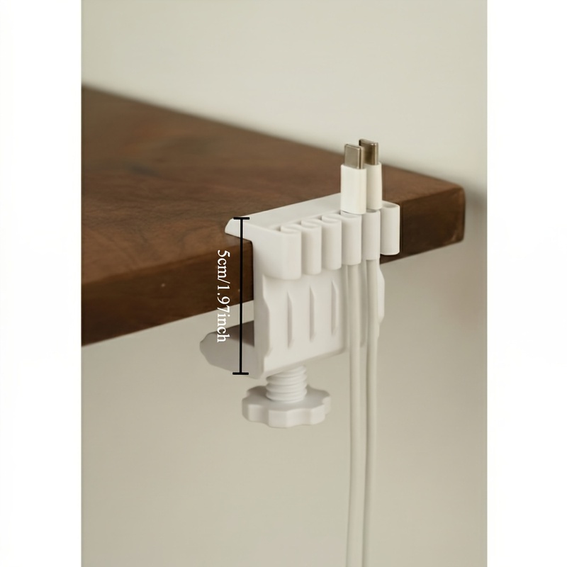 3 clips organizadores de cable - Cable Management Sleeve reseña y precio