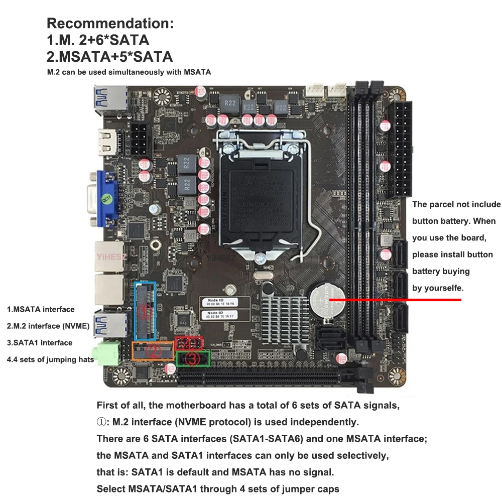 Placa Base B365 Mini-ITX LGA 1 - Pc Gaming I3 reseña y precio