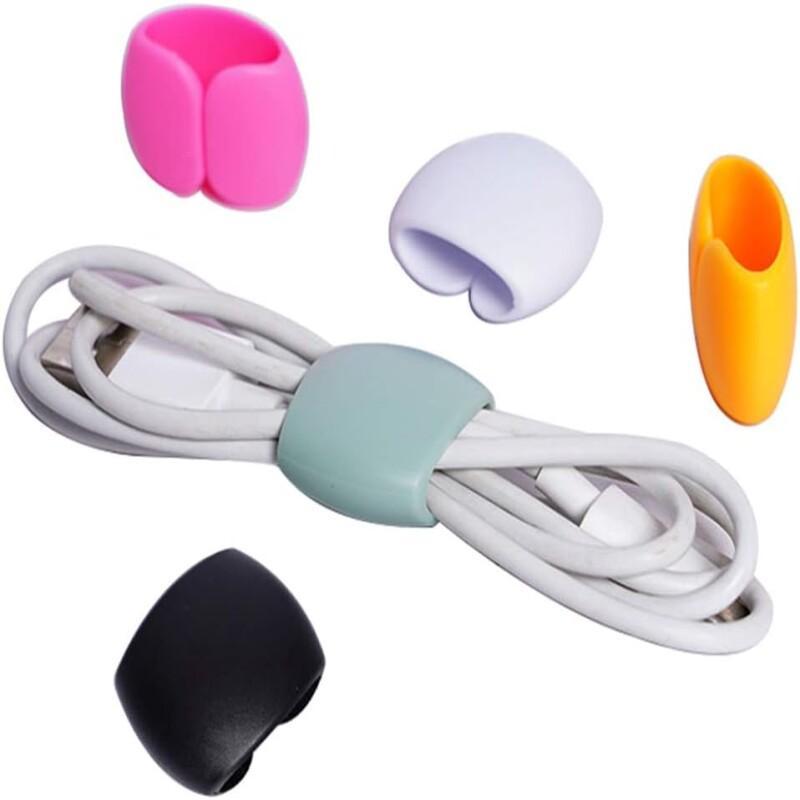 Clips organizadores de cables  - Cable Management Sleeve reseña y precio
