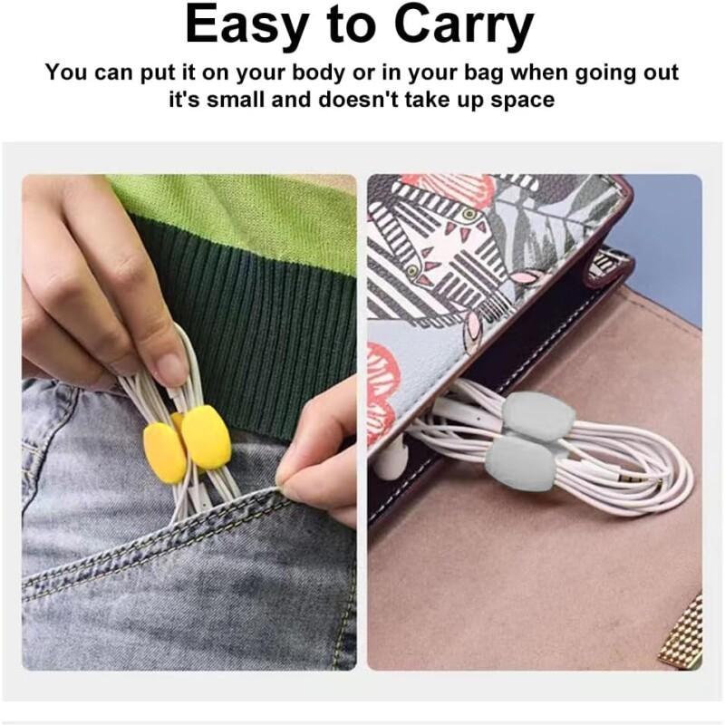 Clips organizadores de cables  - Cable Management Sleeve reseña y precio