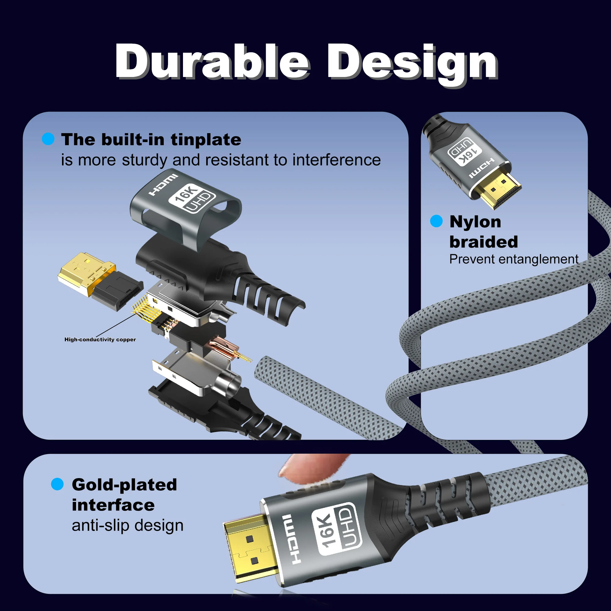 Cable HDMI 2.2/2.1/2.0 16K@60H - Pc Gaming Vs Ps5 reseña y precio