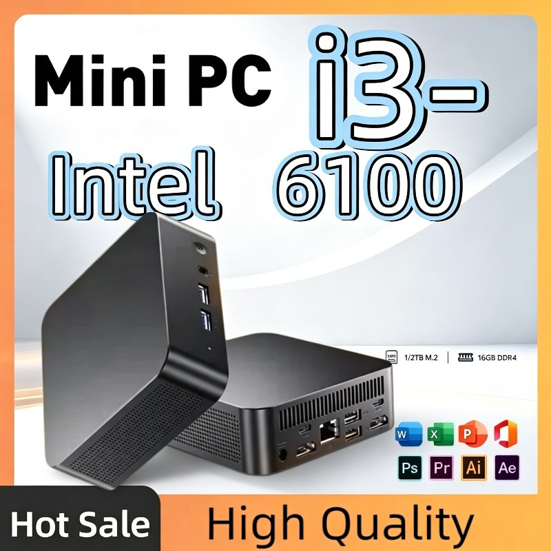 Nuevo Mini PC Intel Core i3 61 - Pc Gaming I3 reseña y precio