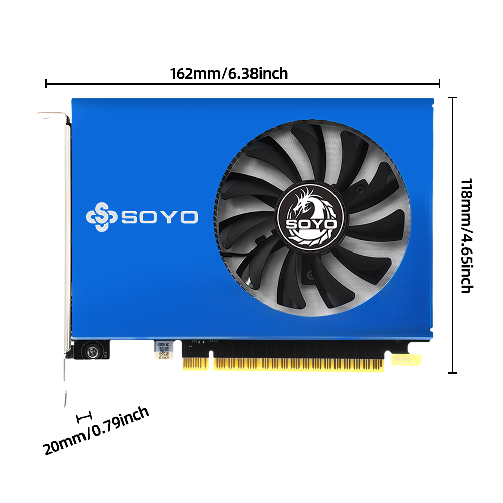 Tarjeta gráfica SOYO NVIDIA Ge - Pc Gaming Nvidia reseña y precio