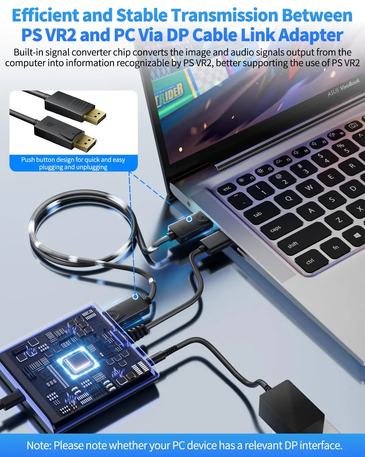 Para PS5 VR2 adaptador de PC P - Pc Gaming Vr reseña y precio