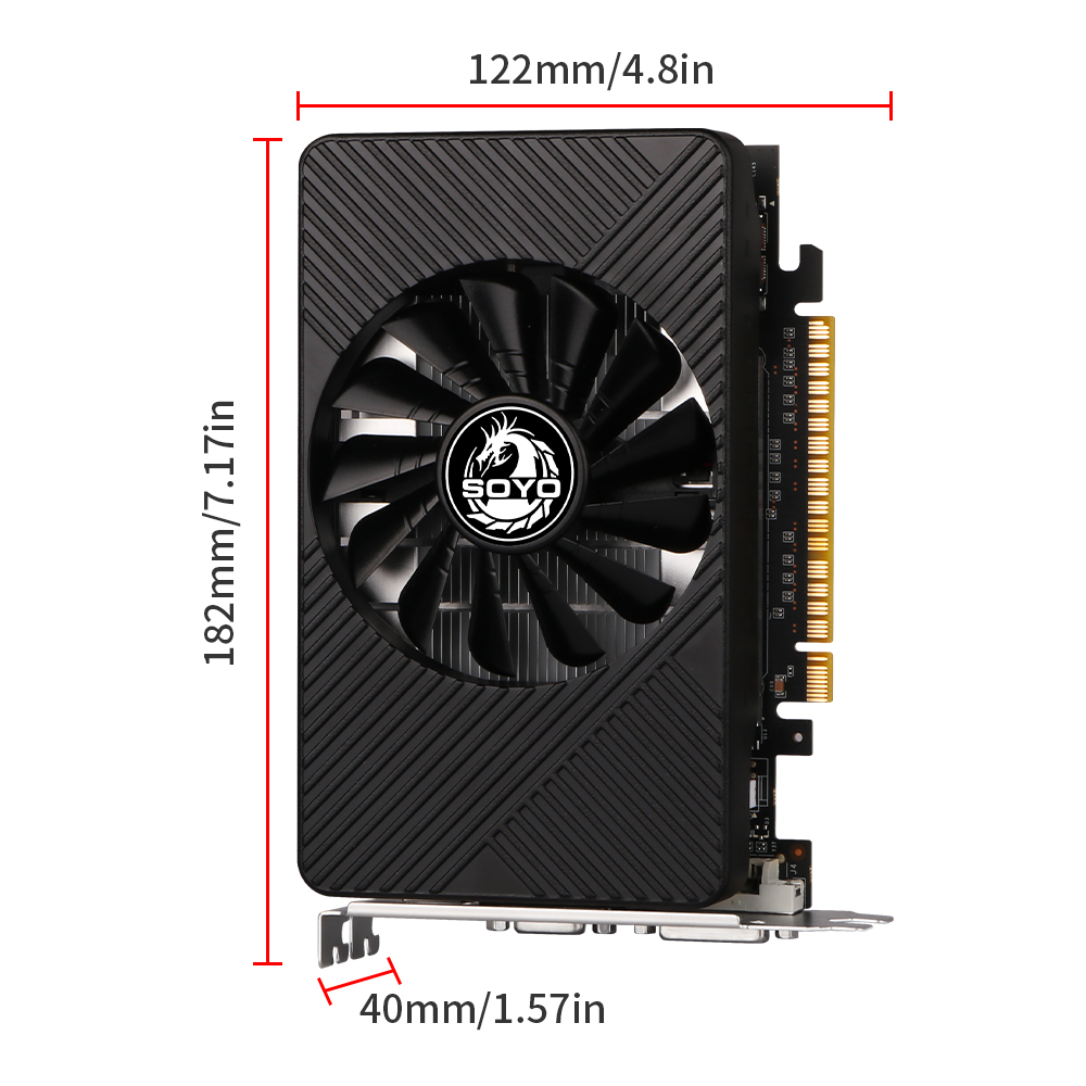 Tarjeta Gráfica SOYO GTX 550TI - Pc Gaming Nvidia reseña y precio
