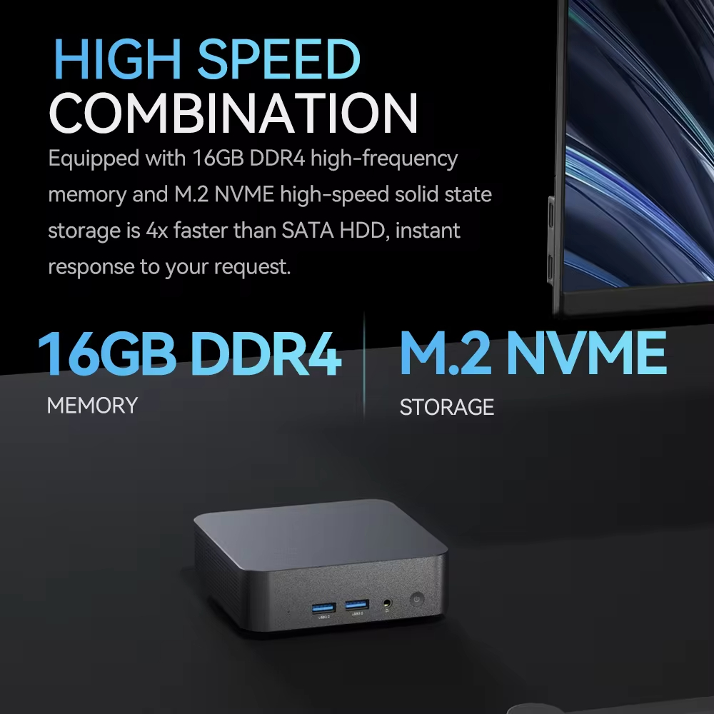 Mini PC con Windows 11, Intel  - Pc Gaming I3 reseña y precio