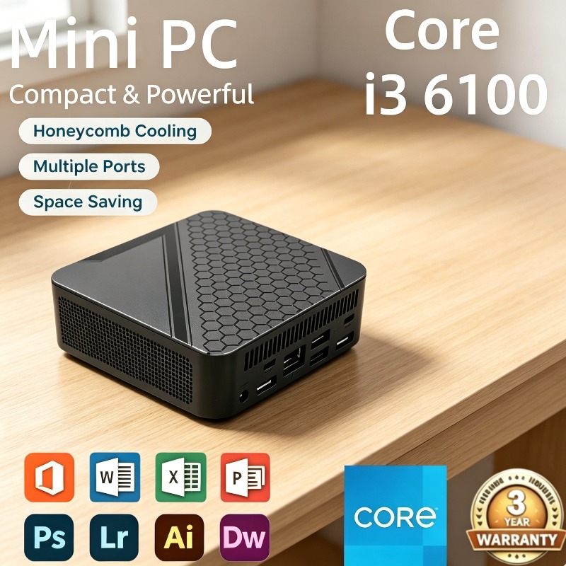Mini PC Core i3-6100 para jueg - Pc Gaming I3 reseña y precio