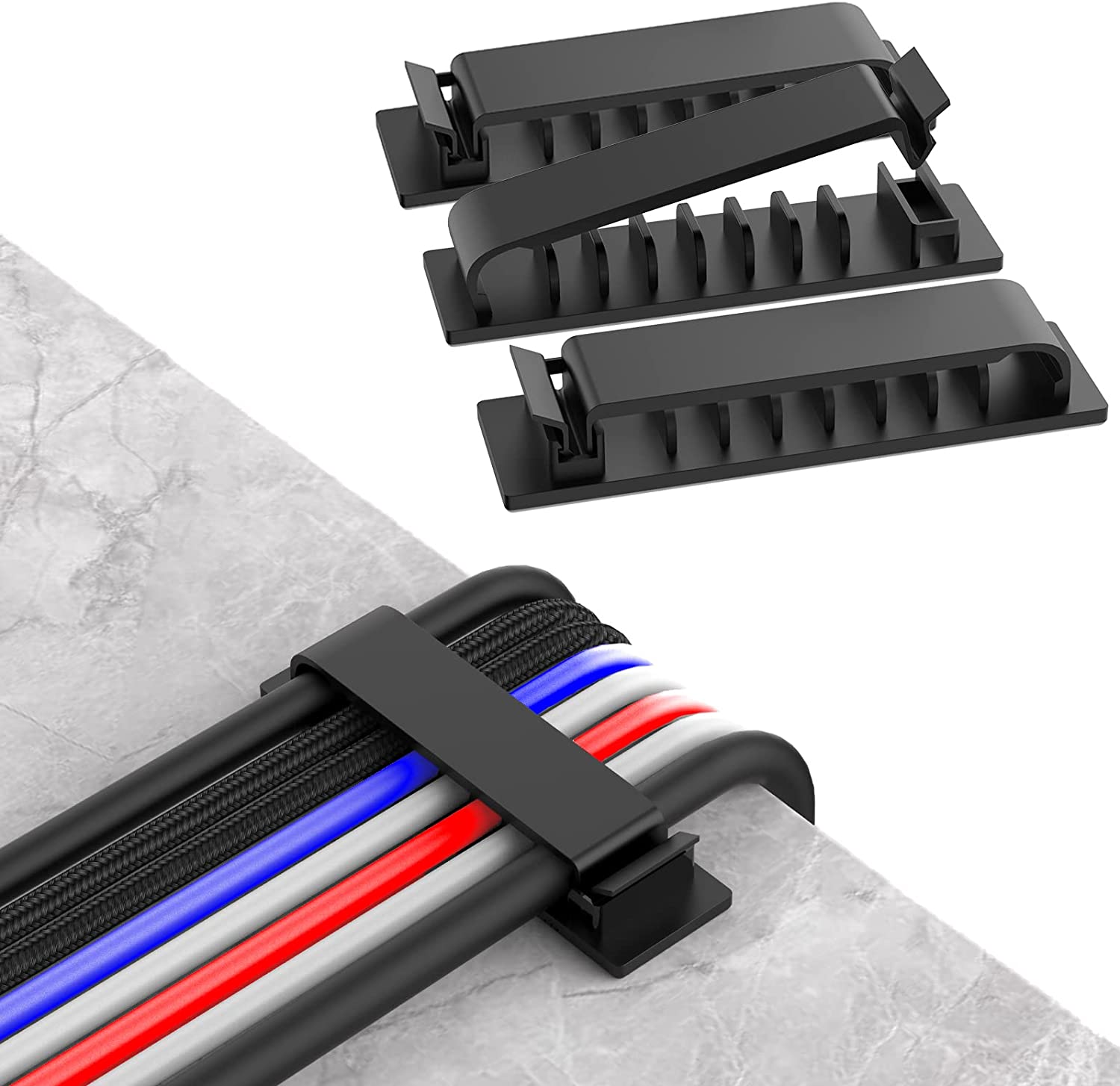 Organizador de cables, soporte - Cable Management Sleeve reseña y precio